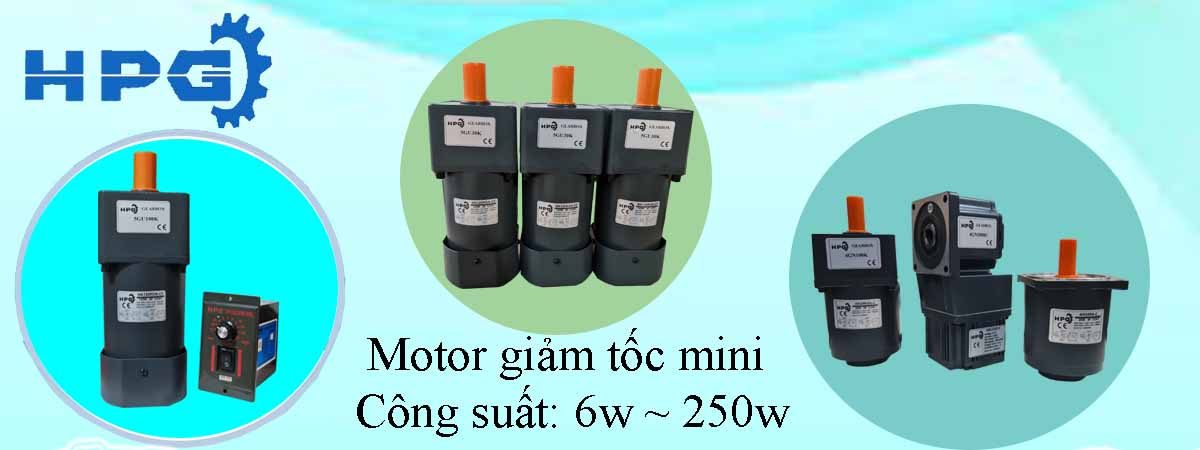 Motor giảm tốc mini