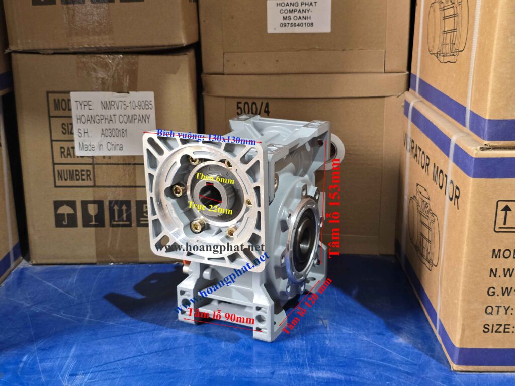 Hộp giảm tốc Servo NMRV75